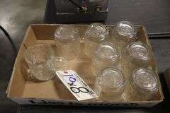 Times 8 - Floral pattern glass mugs