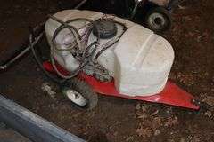 Fimco 25 gallon bull behind sprayer