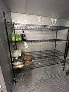 24" x 72" coated portable rack