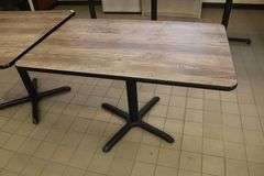 Times 2- 30" x 48" and 36" x 36" matching dura edge tables