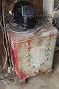 Forney electric stick welder with helmet & leads