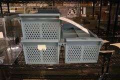 Times 3 - silverware dish box racks with no handles