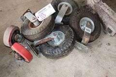 All to go - 6) 6" & 10" castors