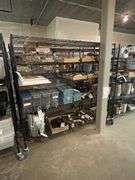 Times 2 - 24" x 60" and 24" x 72" black coated portable racks