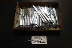Times 6 dozen - heavy duty knives - matches forks