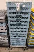 Times 14 - flat dish box racks with dolly