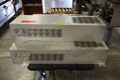 Stack of Middleby Marshall WOW PS670G portable gas conveyor pizza ovens with digital controls & 32" wide conveyors