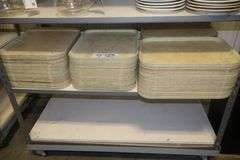 All to go - (102) 14" x 18" Plastic food serving trays