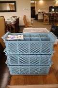 Times 3 - dishwasher silverware bins - no handles