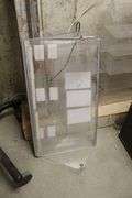 All to go - assorted acrylic displays and 2 dip cabinet lids