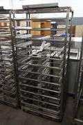 13 rail stainless roll in baking rack