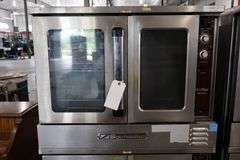 Stack of Southbend Silver Star Series gas portable convection ovens