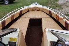 1983 Webbcraft 19' 08" fiberglass boat with Alpha 1 outboard, 3.1 liter Mercury motor,  1984 Yacht Club trailer - VIN: WBB03550M83J19 & Tailer VIN: 1HJ002019E0018729