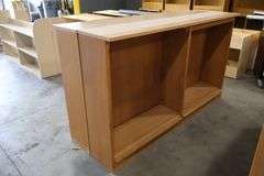 Times 2 - 72" wide x 42" tall x 14" deep wood book cases