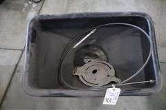 JRCO 1" hitch mount salt spreader - no power switch