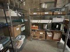 Times 2 - 24" x 60" portable chrome racks