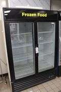True GDM-49F glass 2 door freezer - nice