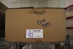 Full case of Southern Champion 6 corner boxes with windows 10 1/4" x 8" x 4" plain