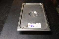 12 x 20 x 2 stainless inset with lid