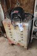 Forney electric stick welder with helmet & leads