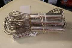 Times 6 - Pinch WWP-10 stainless 10" whips