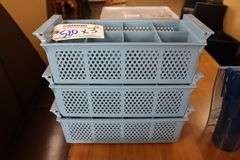 Times 3 - dishwasher silverware bins - no handles