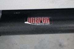 Draper 84" pull down projection screen