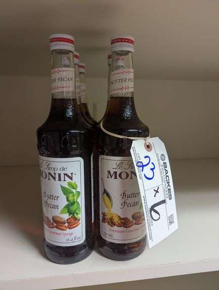 Times 4 - Monin Peanut Butter flavoring