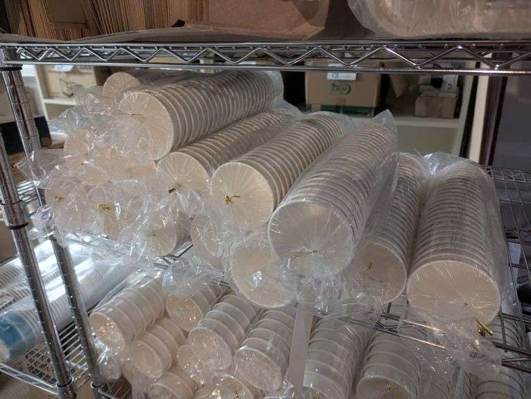 All to go - 14 sleeves of paper cups - 10 oz double wall paper hot cups