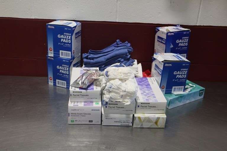 All to go - Fascial tissues, gauze pads, & more