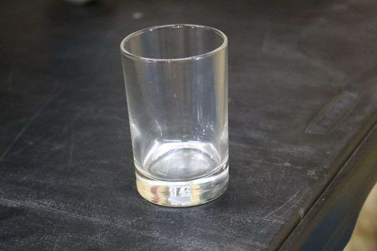 Times 2 - Glass dish boxes with 68 beer flight tasting glasses & cart