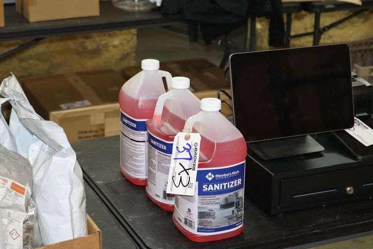 Times 3 - Member's Mark 1 gallon sanitizer