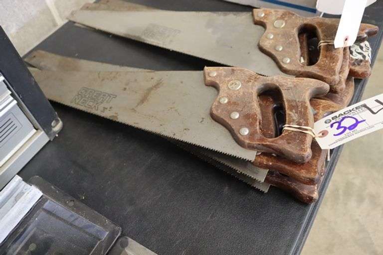 All to go - 4 hand saws