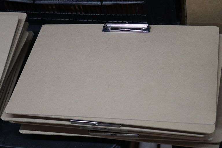 All to go - 13) 12" x 18" clipboards