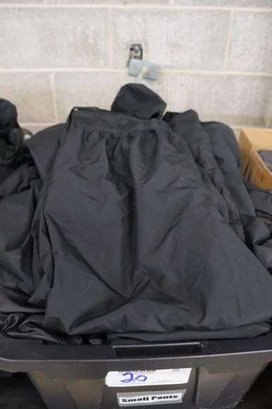 Tote to go - Ameri Corps labeled blank wind pants & coats - tote says small - buyer to view