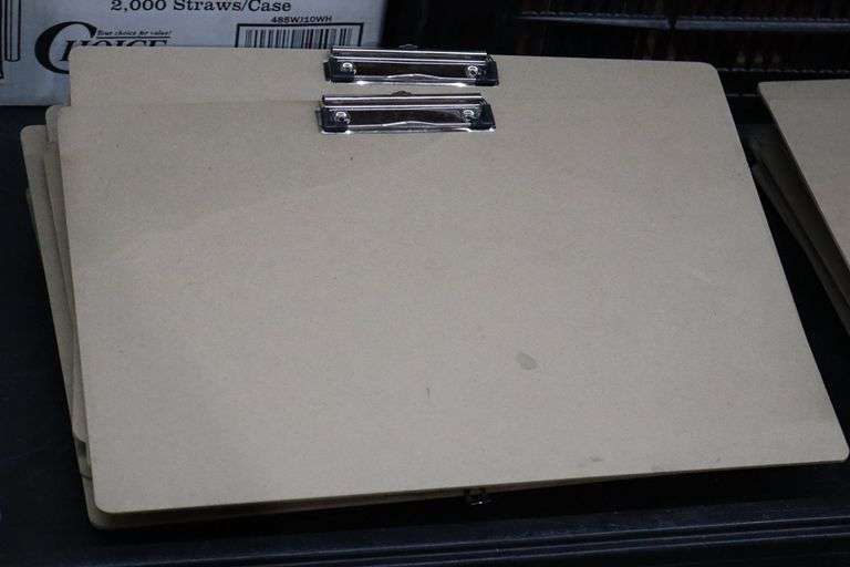 All to go - 13) 12" x 18" clipboards