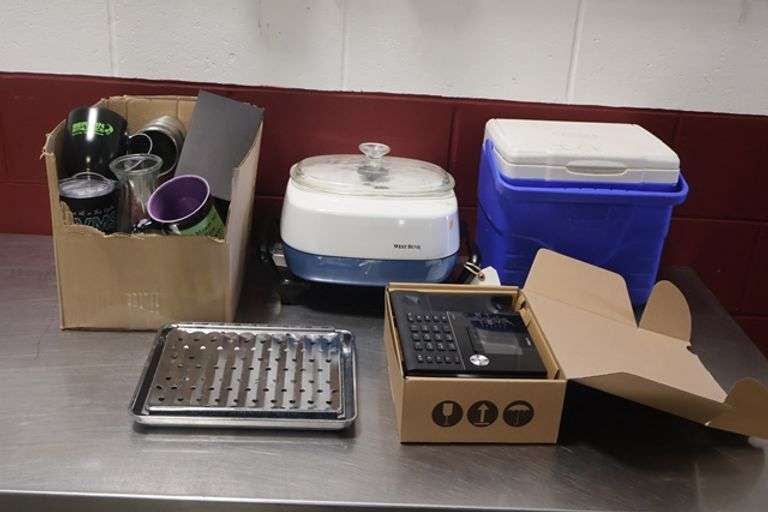 All to go - Coffee mugs, griddle, & more