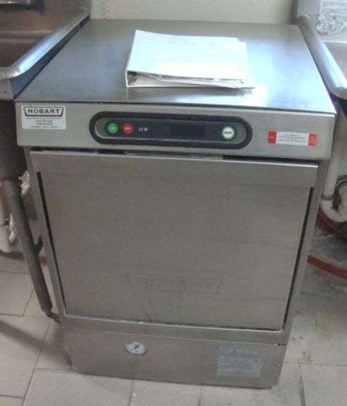 Hobart Dishwasher, Model LX30H, NSF, approx. 24" x 24" x 34" tall, 120/208V, 1ph