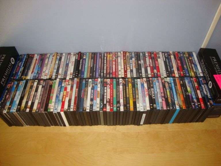 Lot of approx. 130 DVDs