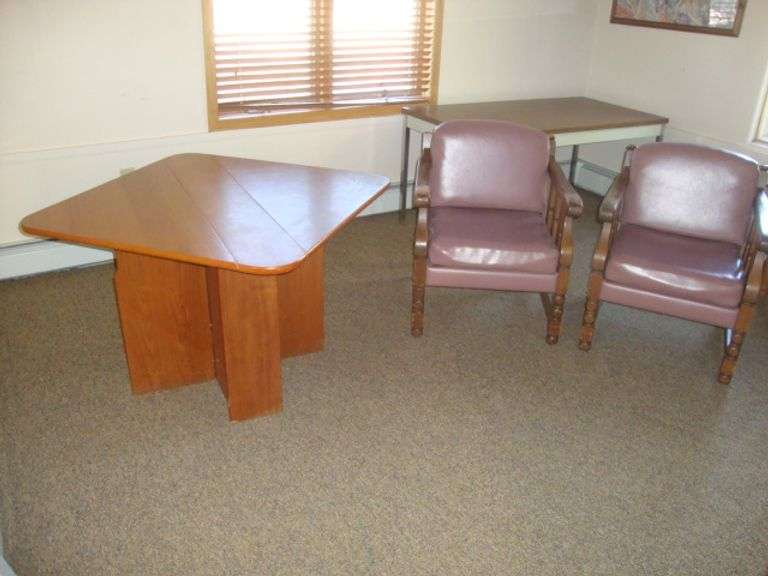 Contents of room including Very Cool Folding Table and sitting chairs-you choose what you want