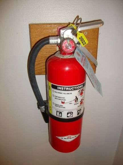 Amerex Charged ABC Fire Extinguisher