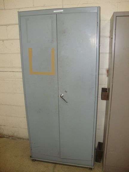 Parts Cabinet, approx. 36" x 18" x 81" tall