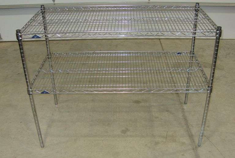 Metro Adjustable Shelving Unit, NSF, approx. 48" x 24" x 36" tall