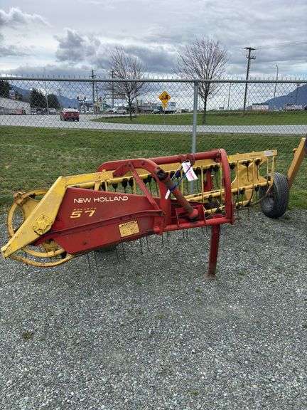 New Holland S7 Single Rake