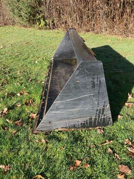 Tractor Bucket 84" S/S Material Bucket