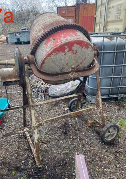 Electric Cement Mixer
