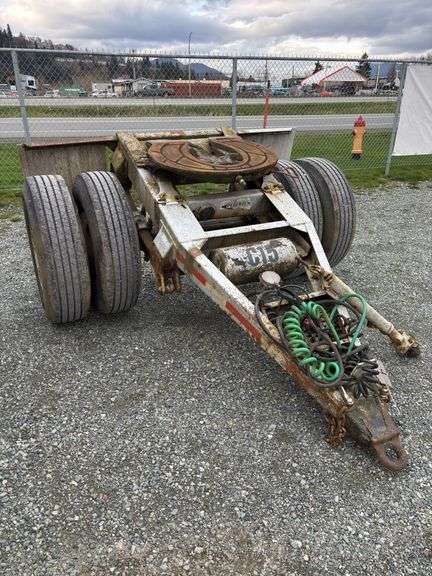 5th Wheel Converter Dolly - 8' w/Pintle Hitch