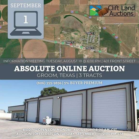Groom Commercial Auction 