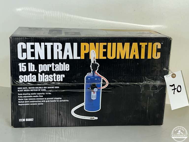 C.P. 15 lbs Portable Soda Blaster