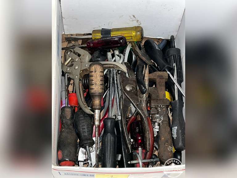 Lot of Assorted Pliers & Screwdrivers